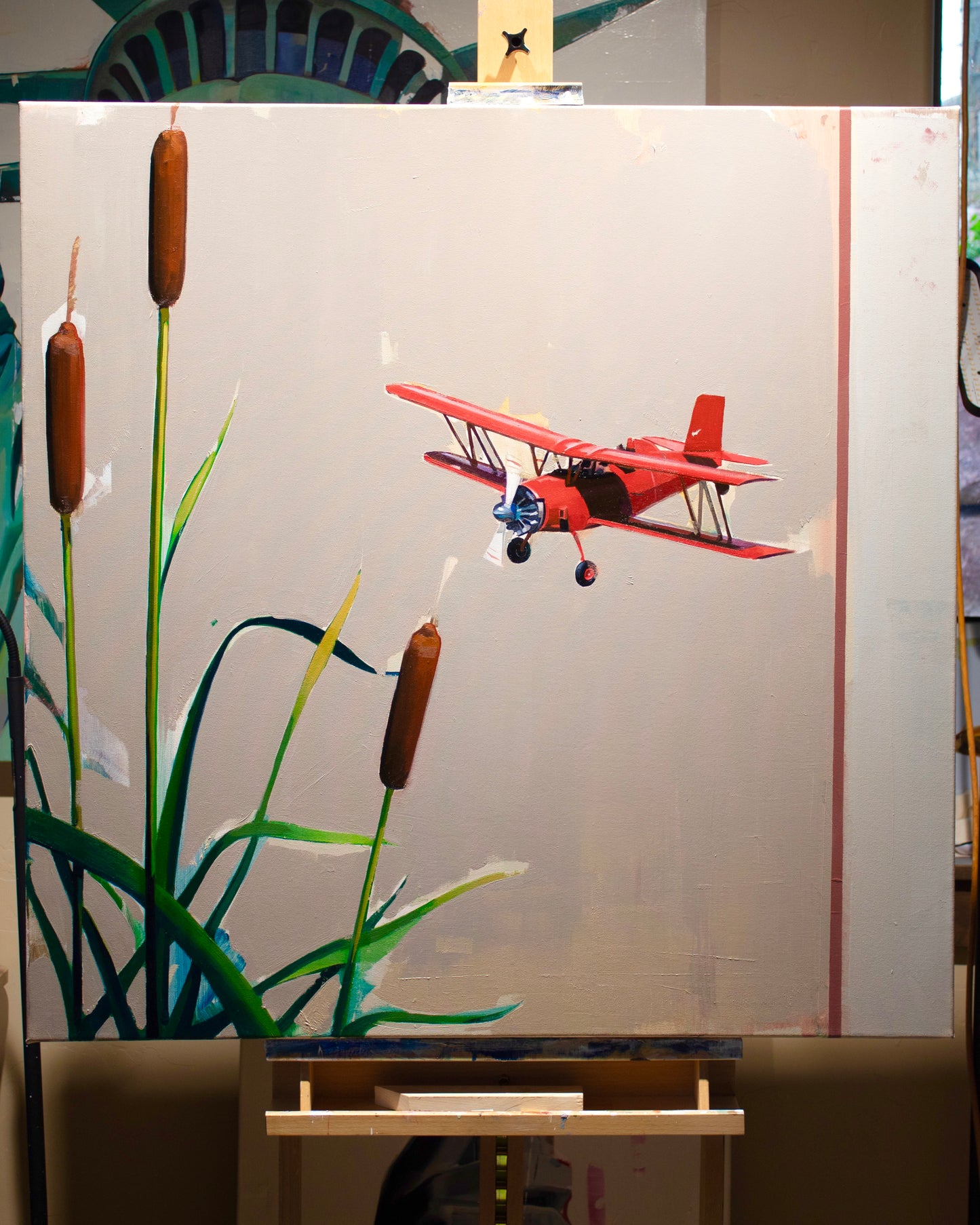 “Smaller than you Think: 1” Original Oil Painting