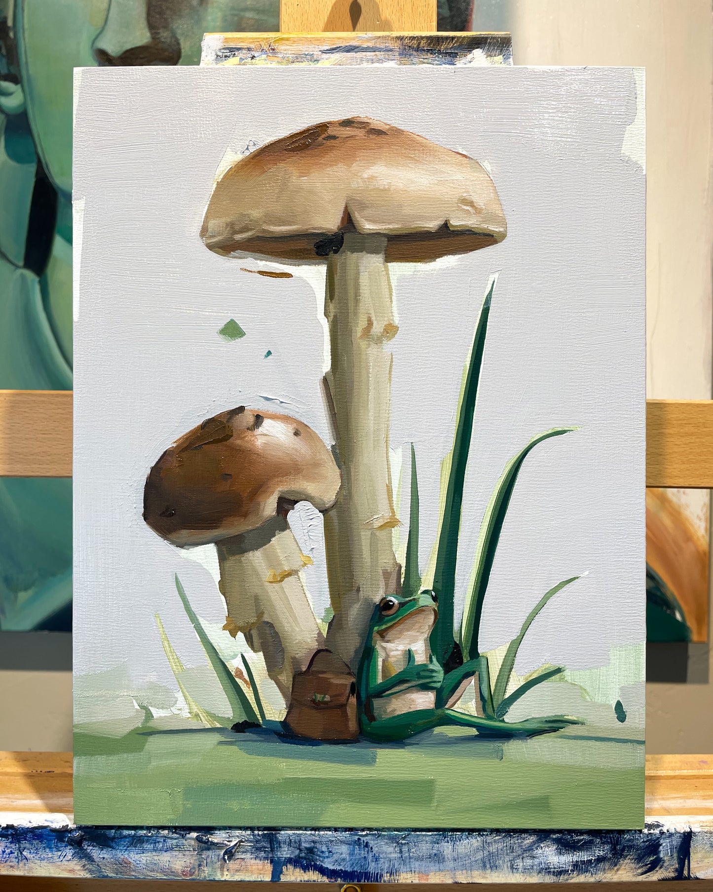 “Spring Evening” - Original Oil Painting