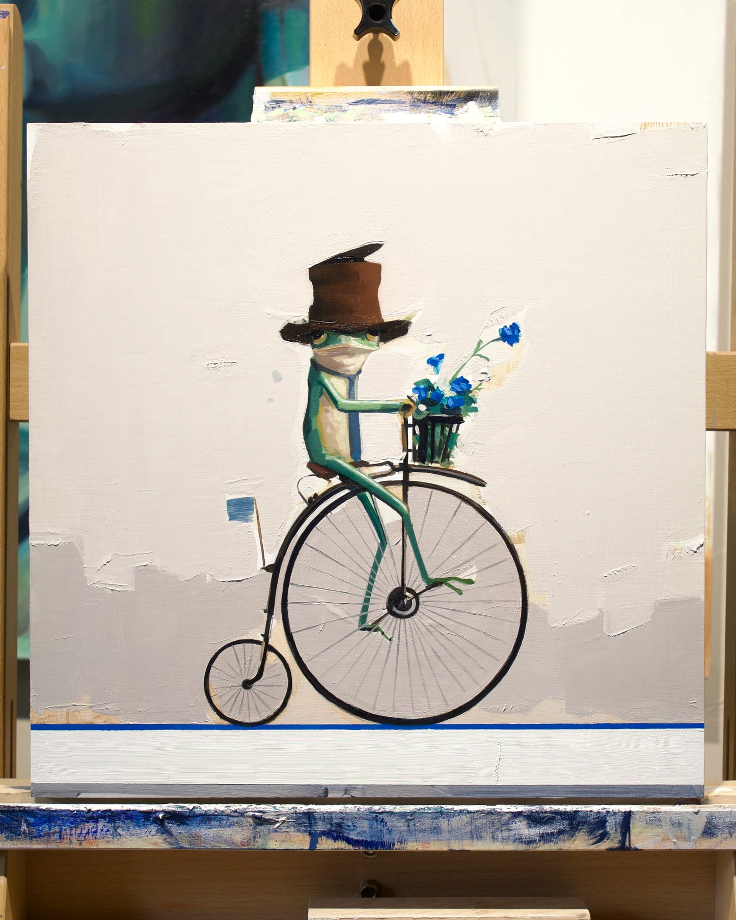 “Joy Ride” original oil painting