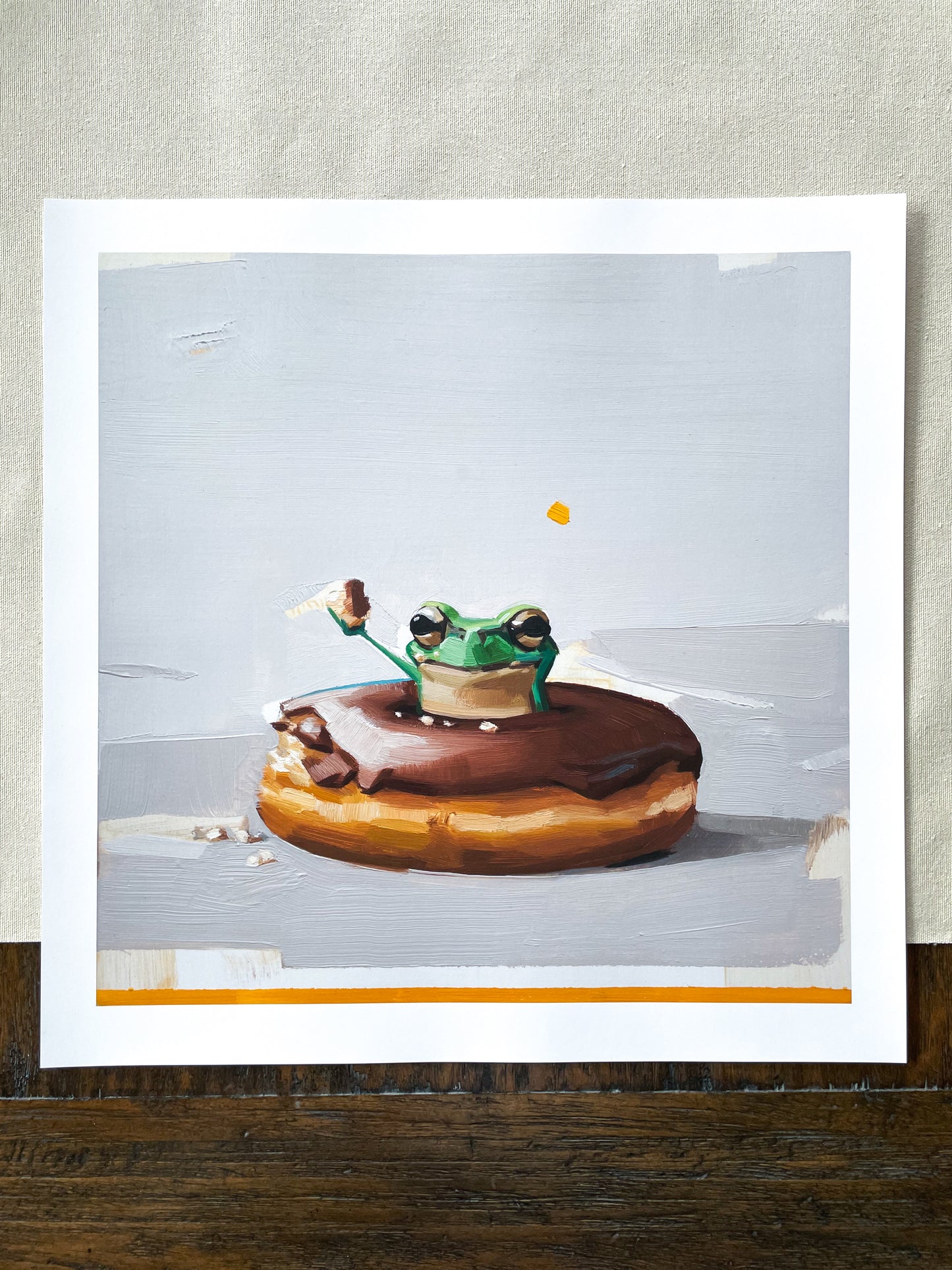 “Donut Thief” fine art print
