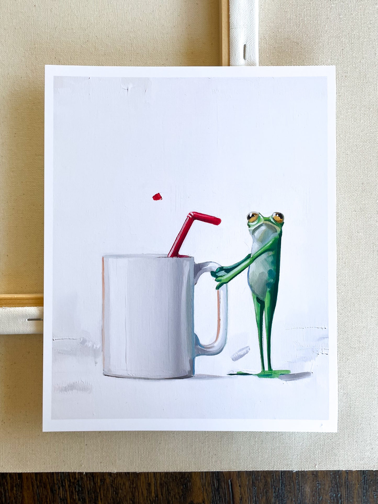 “Starting The Day” Fine art Print