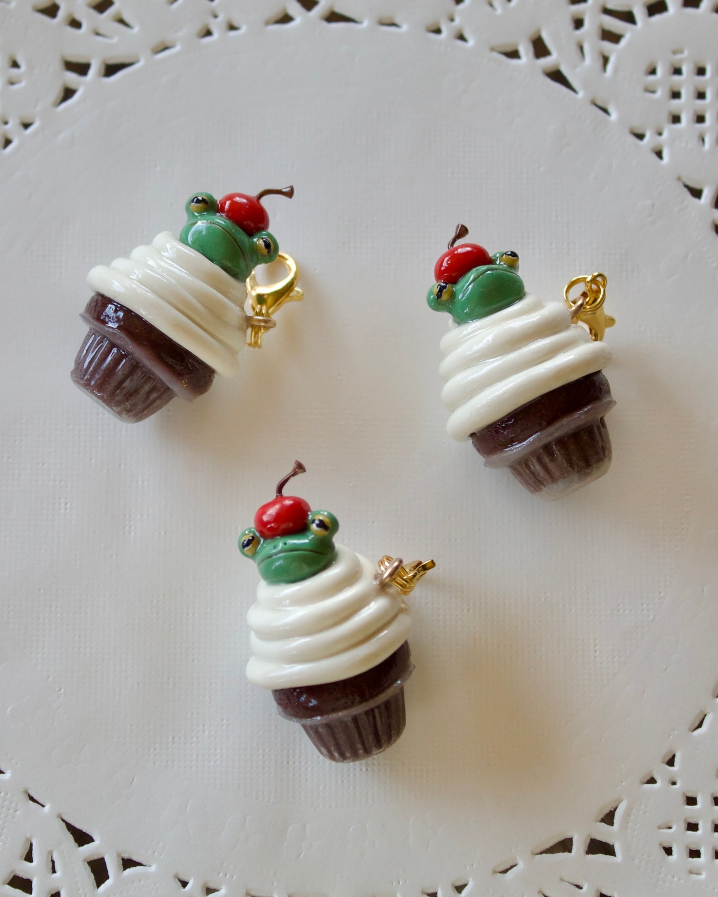 "Sweet Treat" - Handmade clay charm