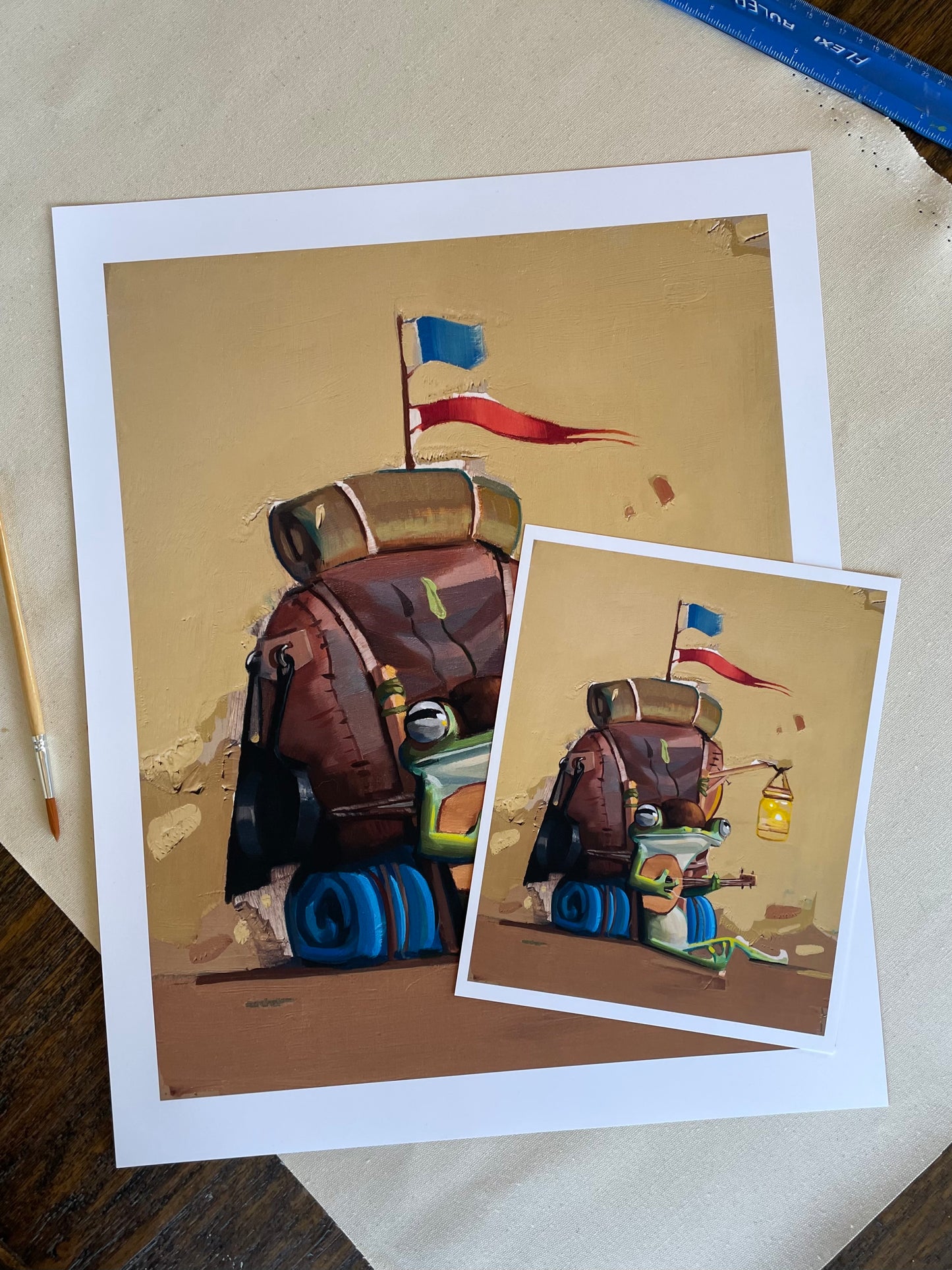 “Pierre Dubois, knight in Training” Fine Art Print