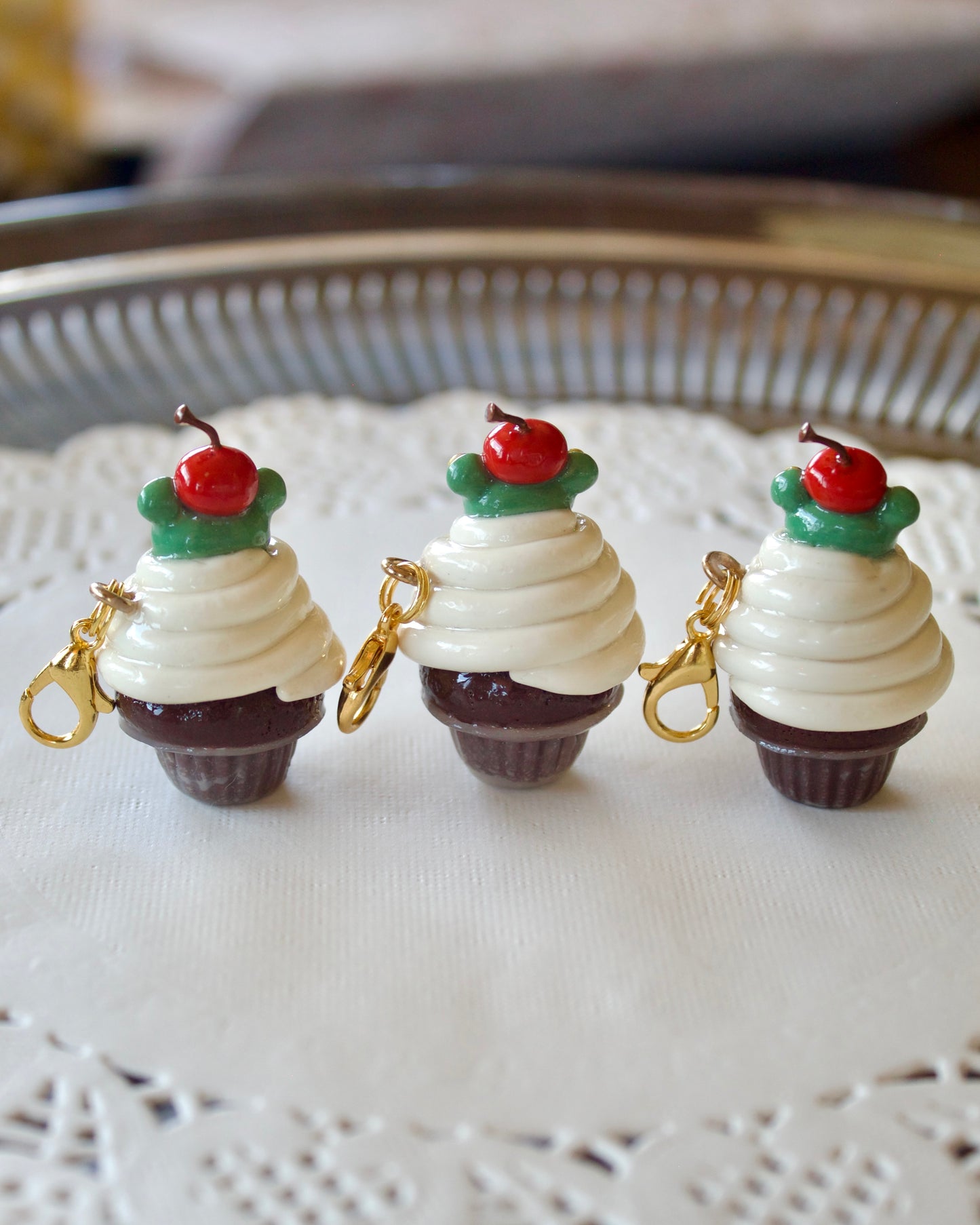 "Sweet Treat" - Handmade clay charm