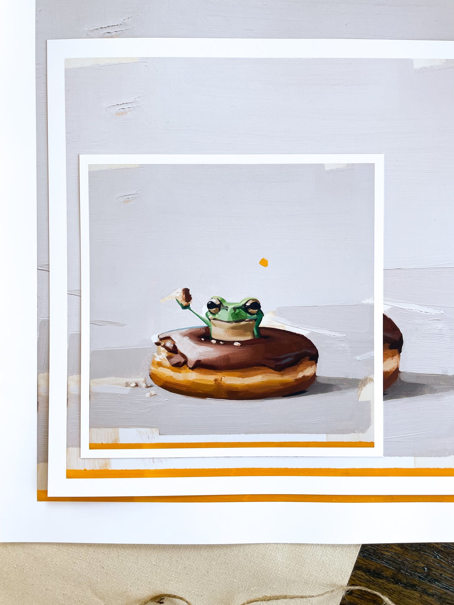 “Donut Thief” fine art print