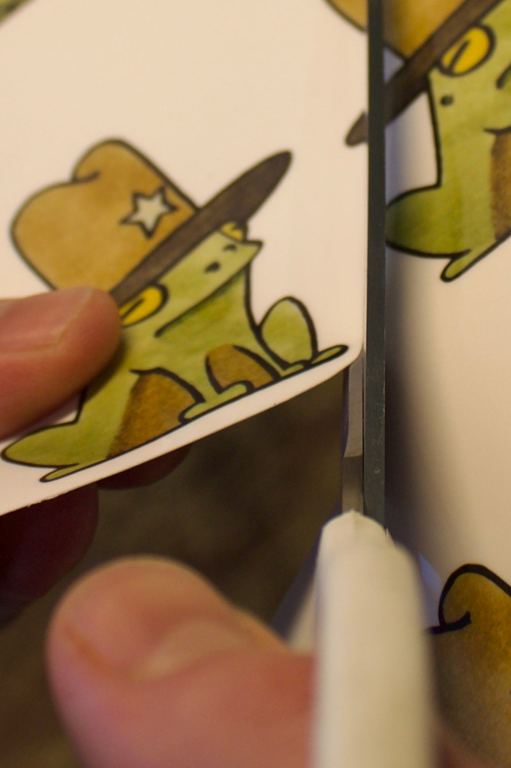 Hand Cutter Sticker Hand cut Sticker packs – SamuelPopovichArt
