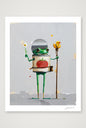 Flibs and Steve — 40×50cm, 16×20" Print only
