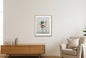 Flibs and Steve — 40×50cm, 16×20" Oak Frame