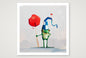 Squidge — 20×20cm, 8×8" Print only