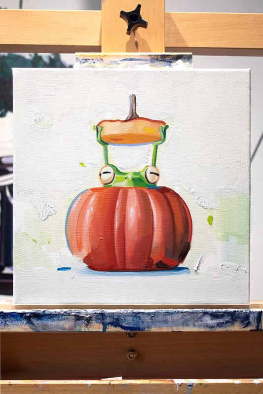“Fall Harvest” Original Oil Painting