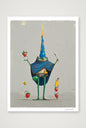 Phloomp, Amateur Wizard — 60×80cm, 24×31" Print only