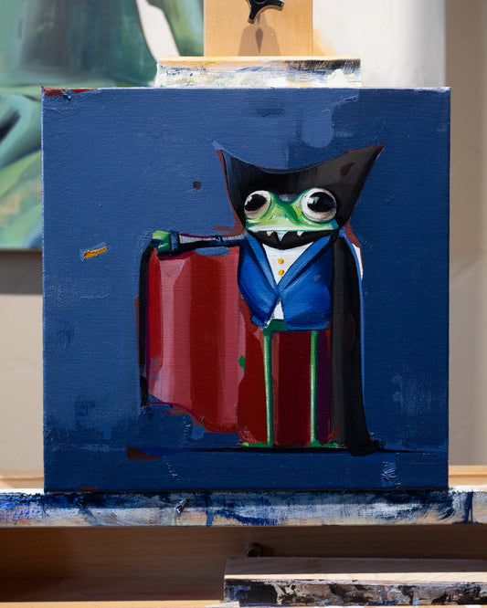 “Nosfrogtu” Original Oil Painting