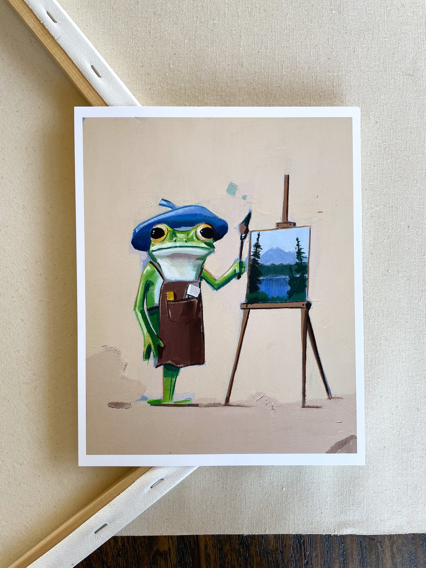 “Frog Ross” fine art print