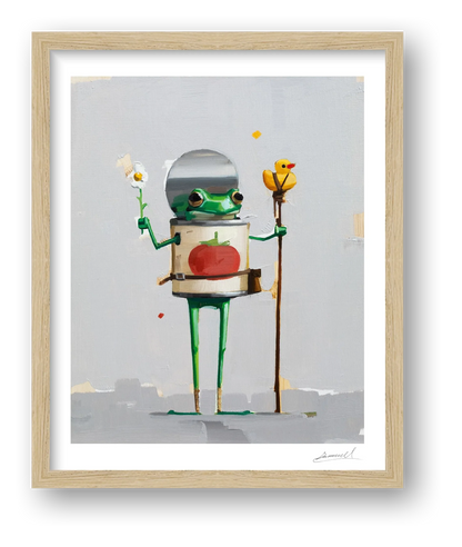 Flibs and Steve — framed