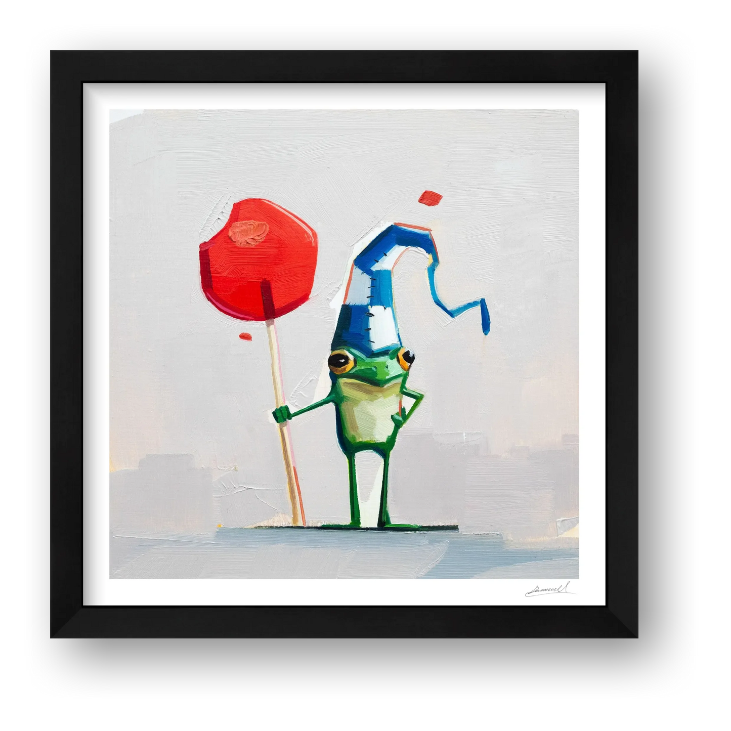 Squidge — framed