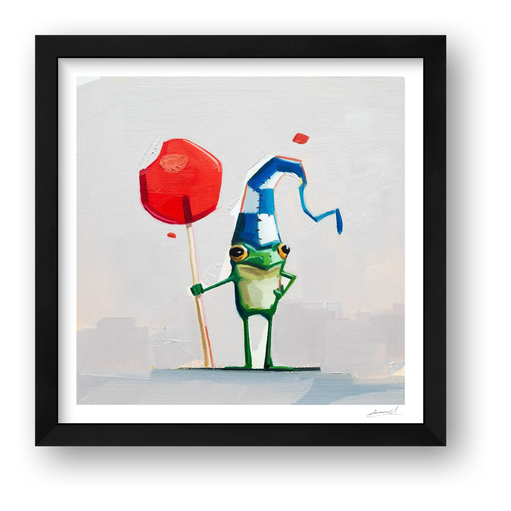 Squidge — framed