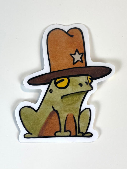 “Howdy” 4 pack of hand cut stickers