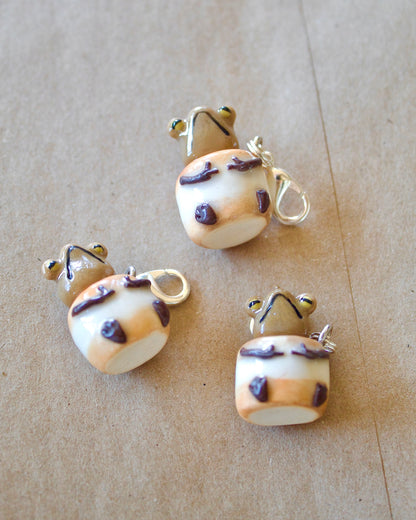"S'more Please" - handmade clay charm