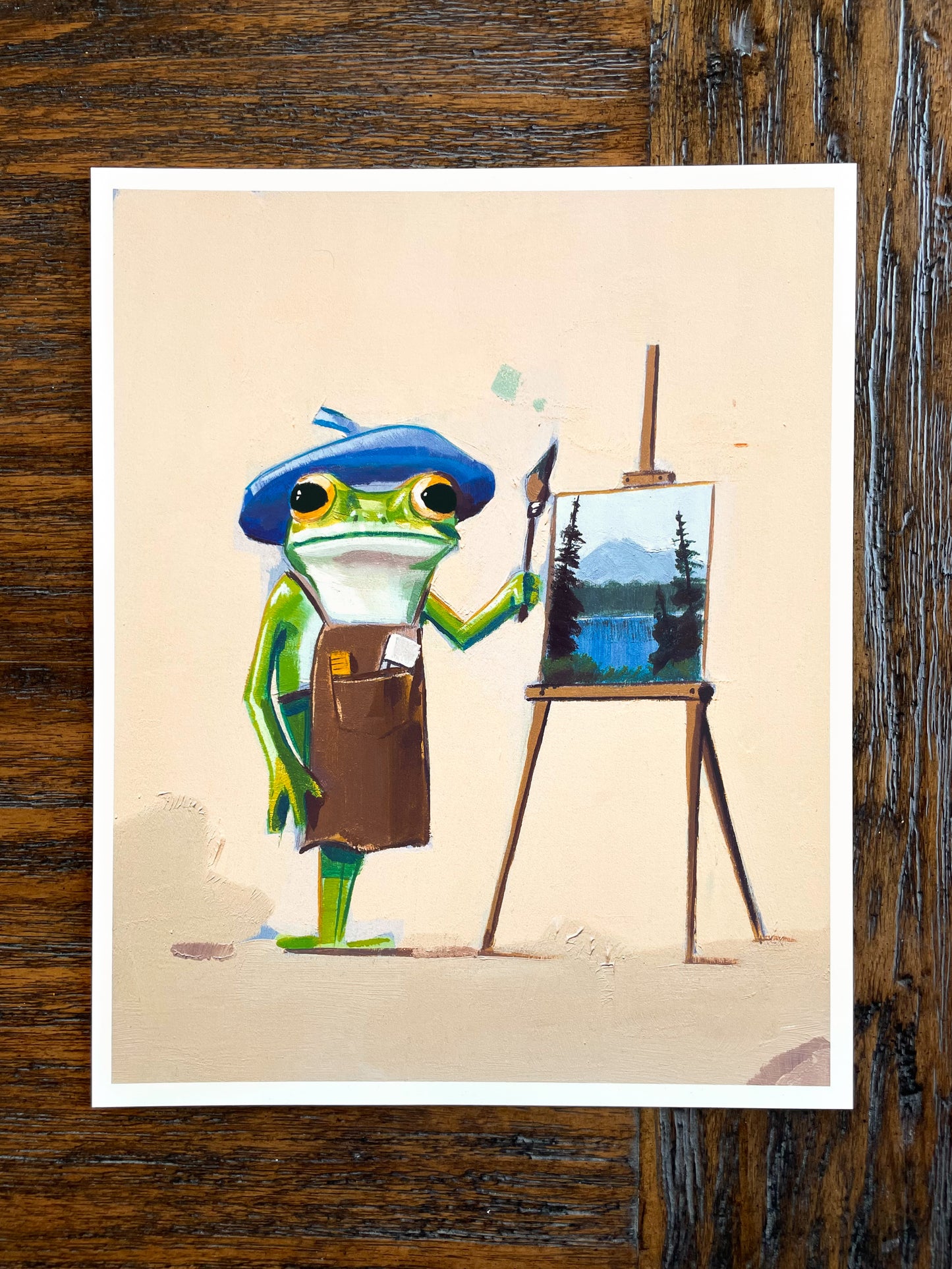 “Frog Ross” fine art print