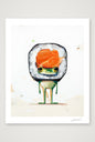 Ribbit Roll — 20×25cm, 8×10" Print only