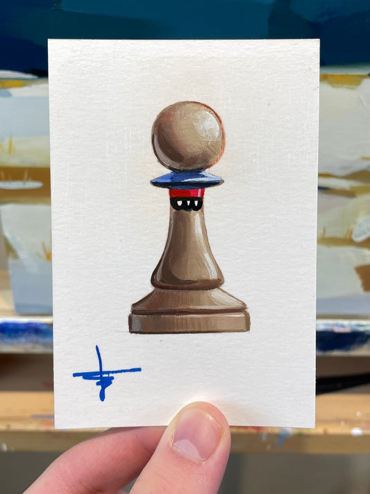 “Pawn” Original oil painting