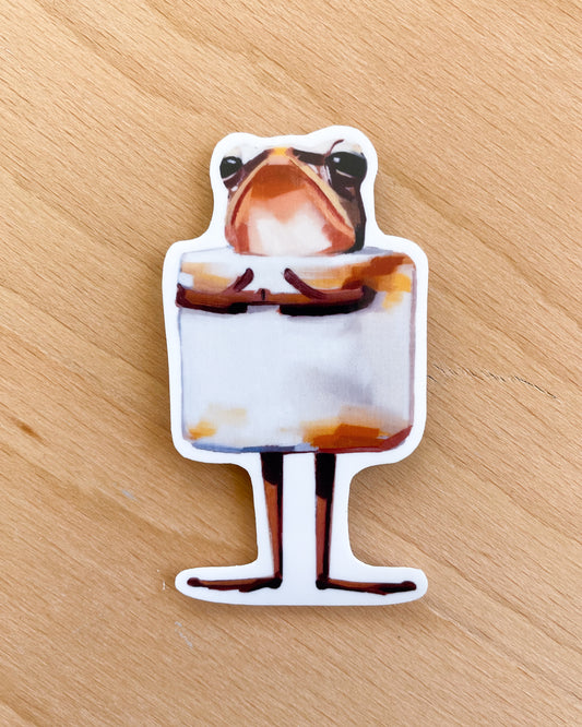 “S’more Please” 4 pack of hand cut stickers