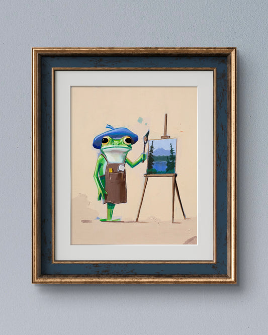 “Frog Ross” fine art print