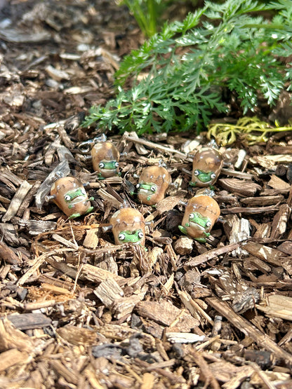 "Frakenpotatoad"- Handmade clay charm