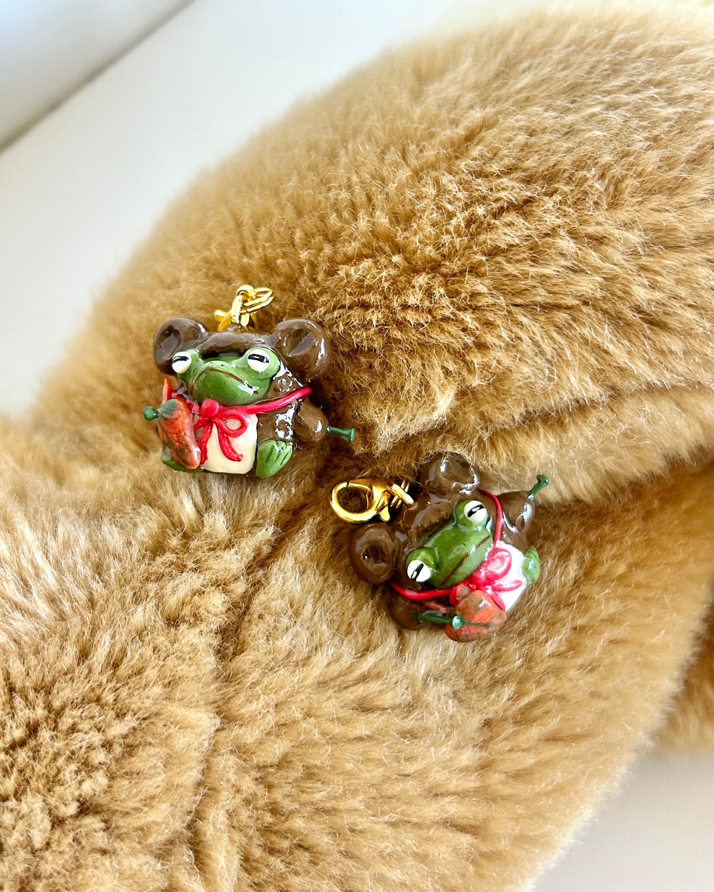 "Paunch" - Handmade Clay Charm