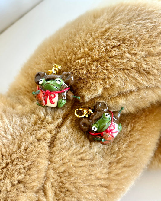 "Paunch" - Handmade Clay Charm