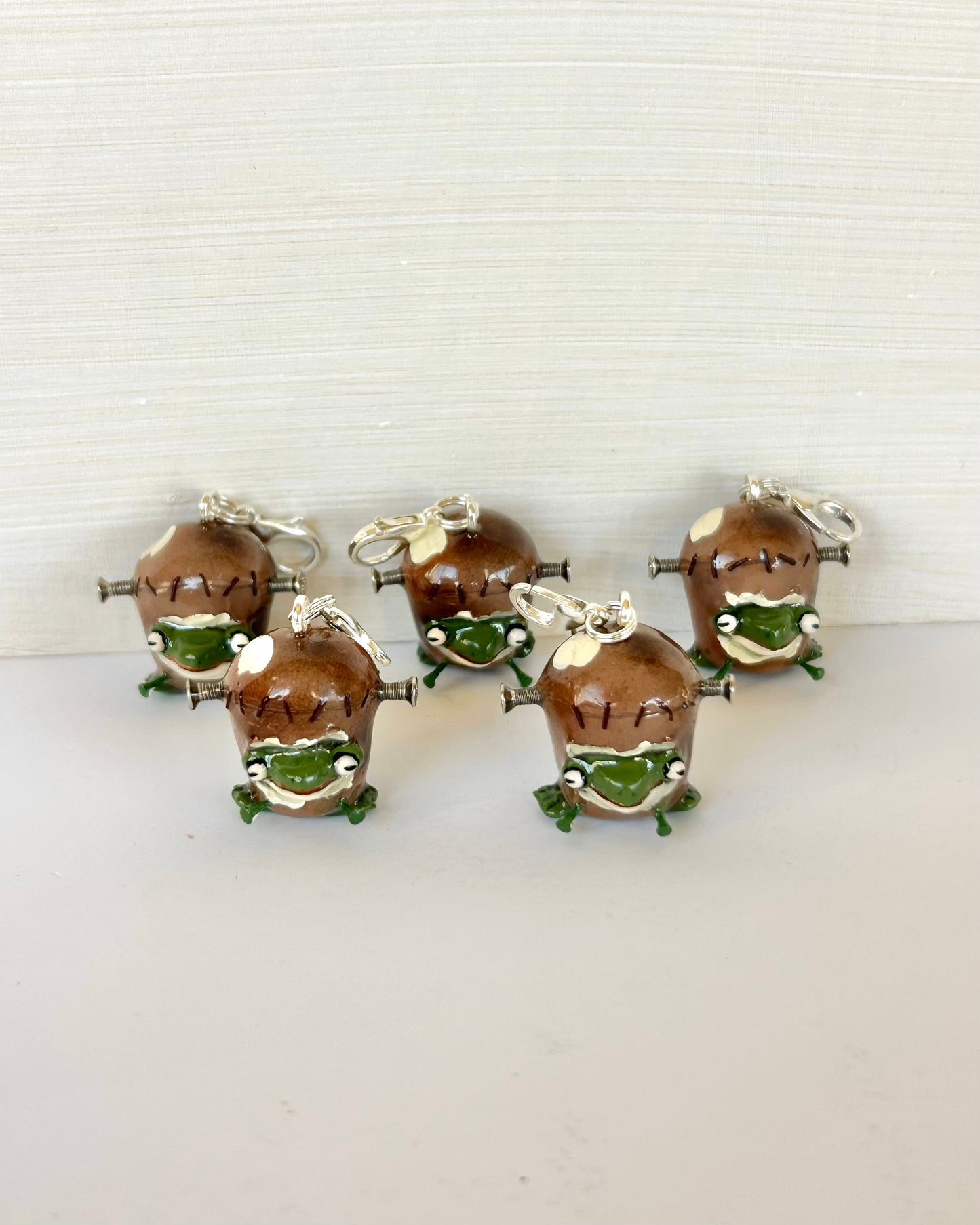 "Frakenpotatoad"- Handmade clay charm