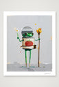 Flibs and Steve — 28×35cm, 11×14" Print only